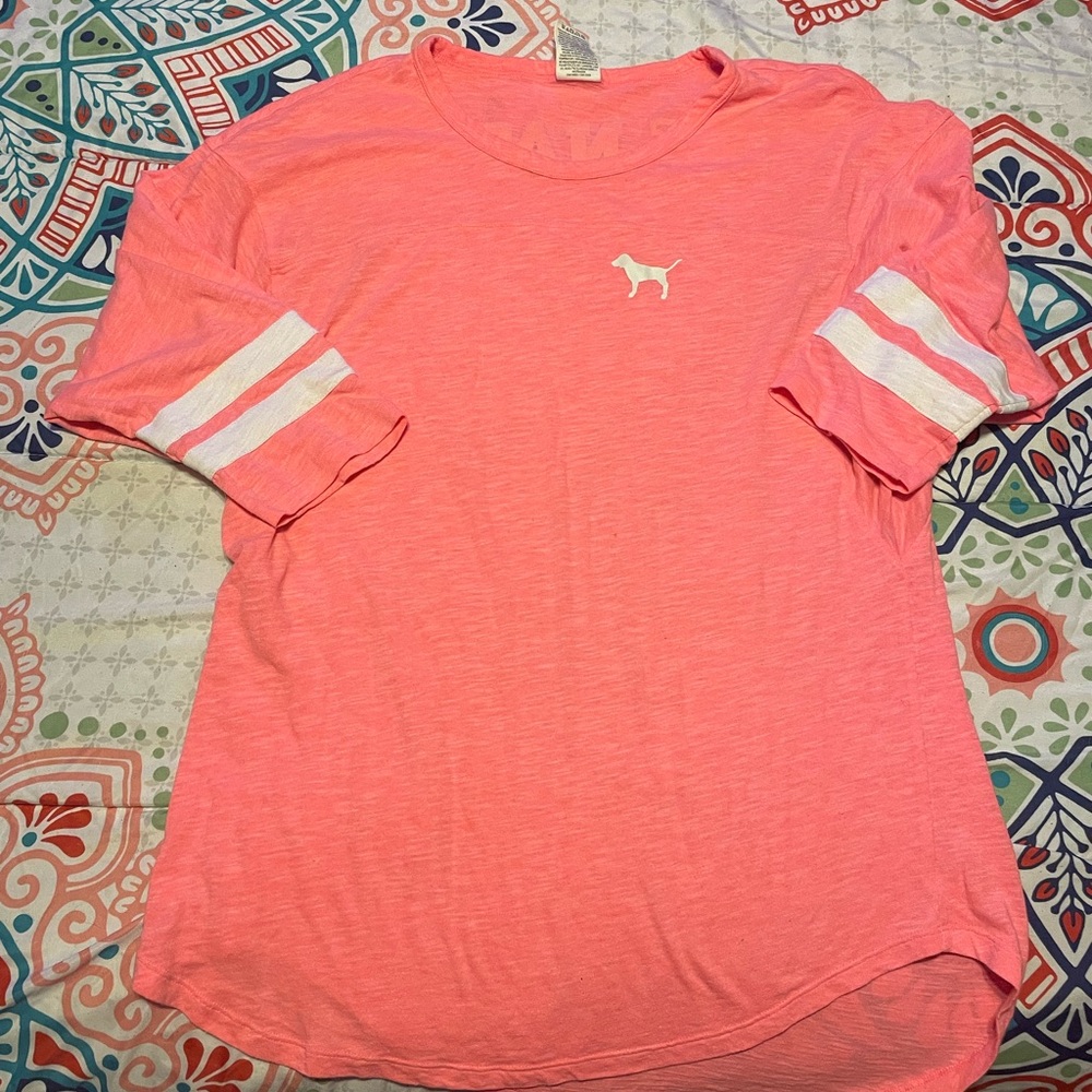 PINK Victoria's Secret Pink Short Sleeve Tee
